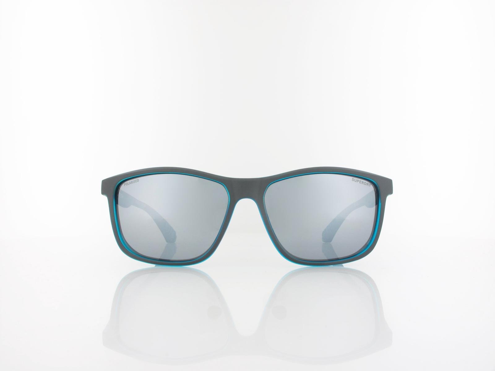 Superdry | 5014 108P 60 | grey blue / smoke mirror polarized