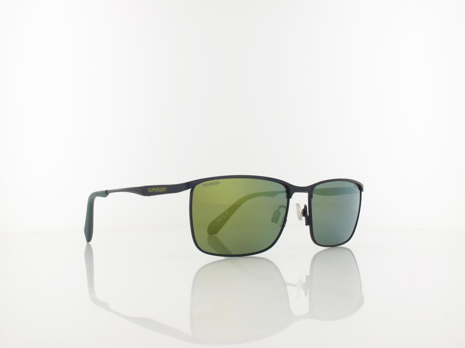 Superdry | 5018 206 58 | blue navy / yellow mirror polarized