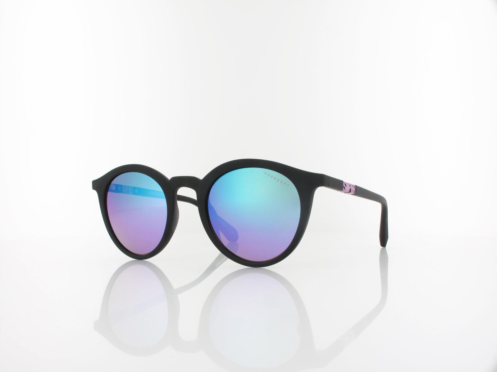 Superdry | 5025 104 50 | matte black / brown oil slick mirror