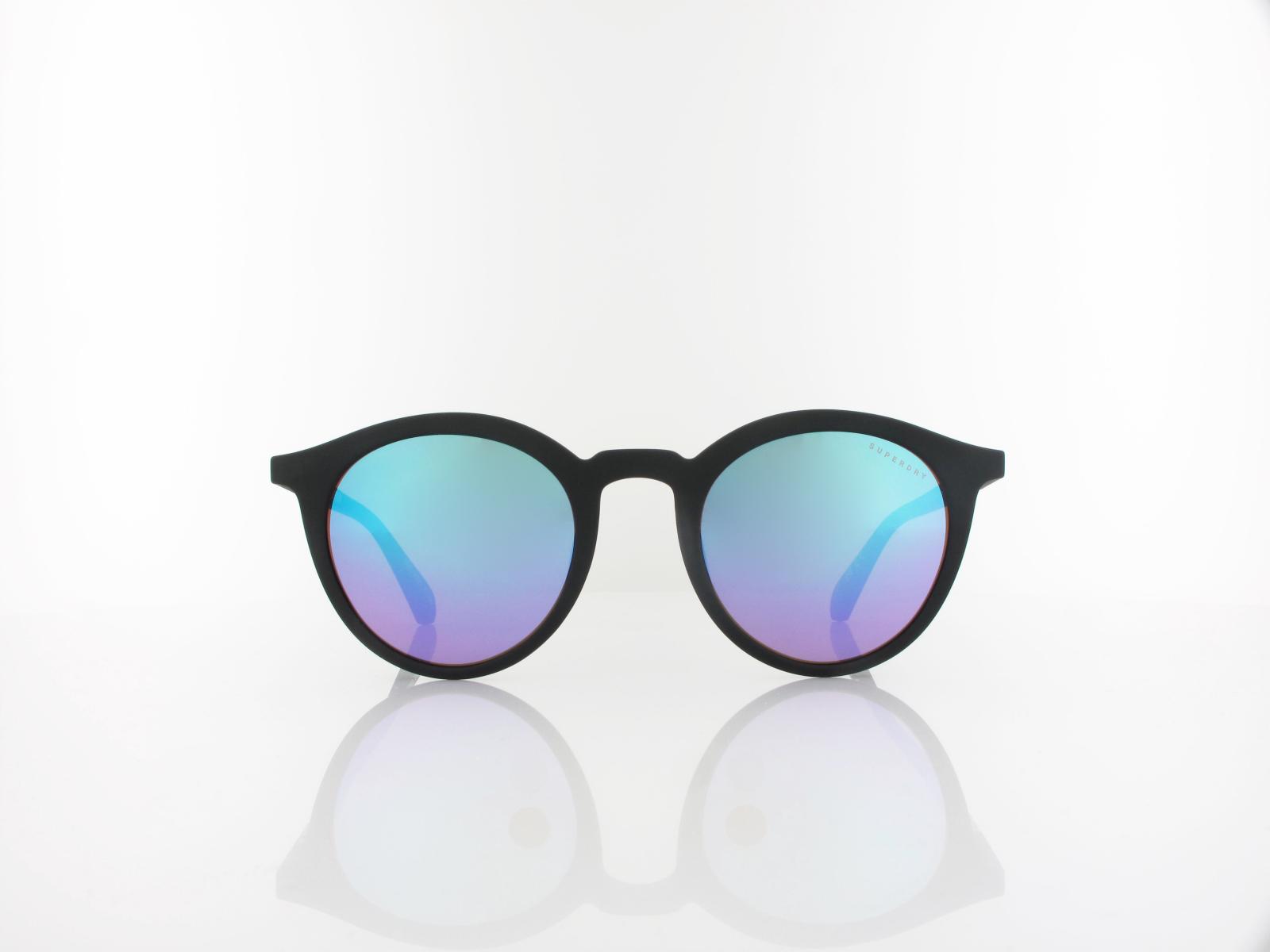 Superdry | 5025 104 50 | matte black / brown oil slick mirror