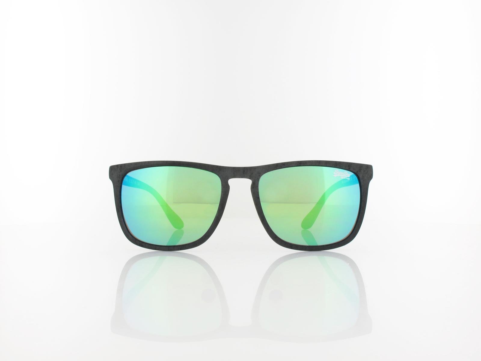 Superdry | Shockwave 182 55 | matte grey marl / green revo