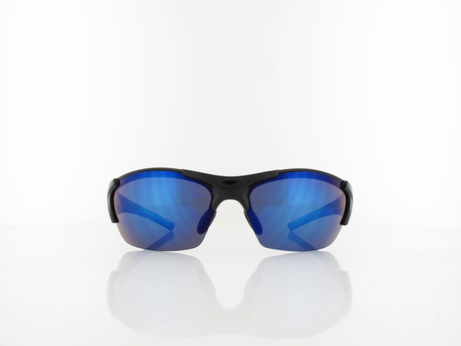 UVEX | blaze III S532046  2416 70 | black blue / mirror blue - ltm orange - clear