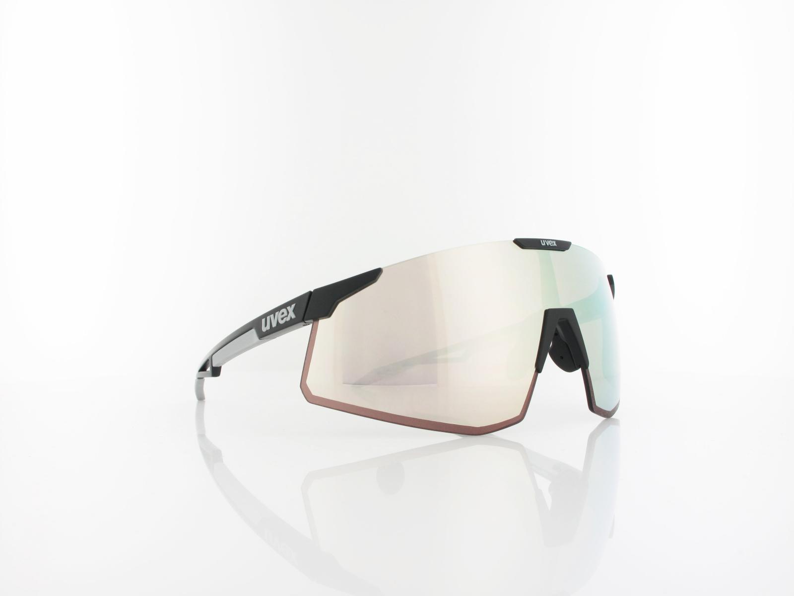 UVEX | pace perform CV S533049 2284 140 | black matt / colorvision mirror silver