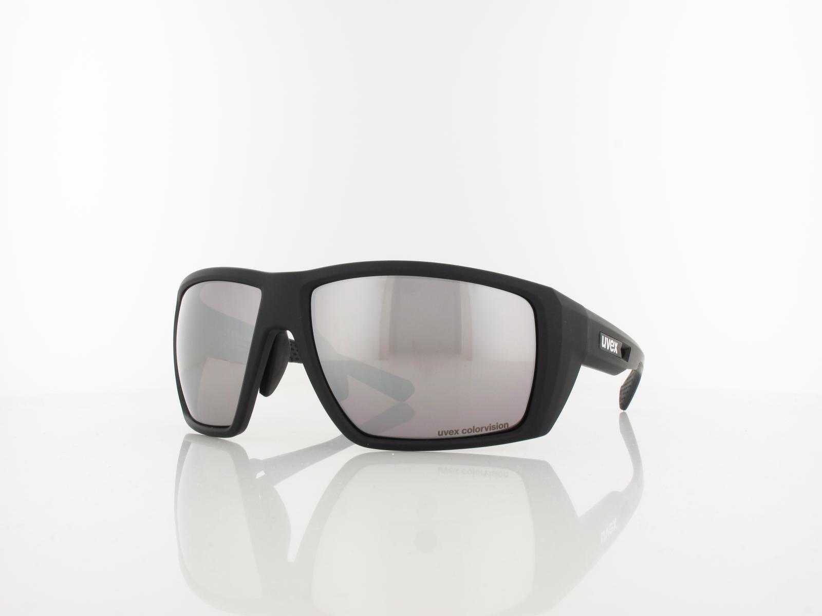 UVEX | mtn venture CV S533054 2280 65 | black mat / colorvision mirror silver