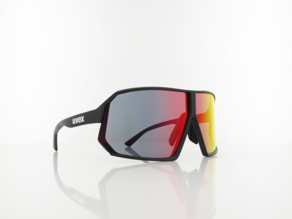 UVEX | sportstyle 237 S533058 2216 75 | black matt / supravision mirror red
