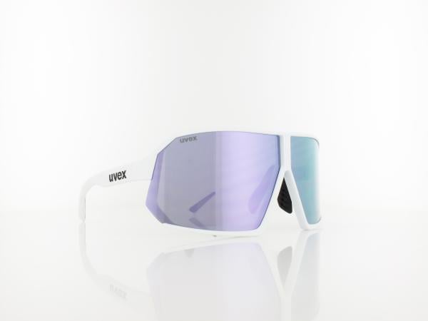 UVEX | sportstyle 237 S533058 8816 75 | white matt / supravision mirror lavender