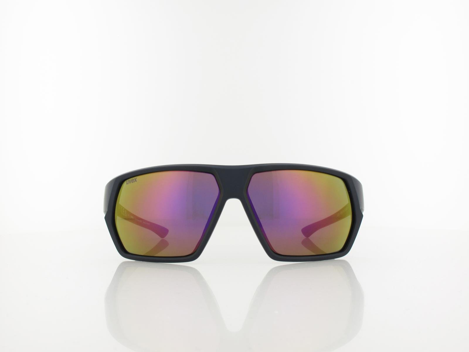 UVEX | sportstyle 238 S533059 4416 65 | deep space matt / mirror red