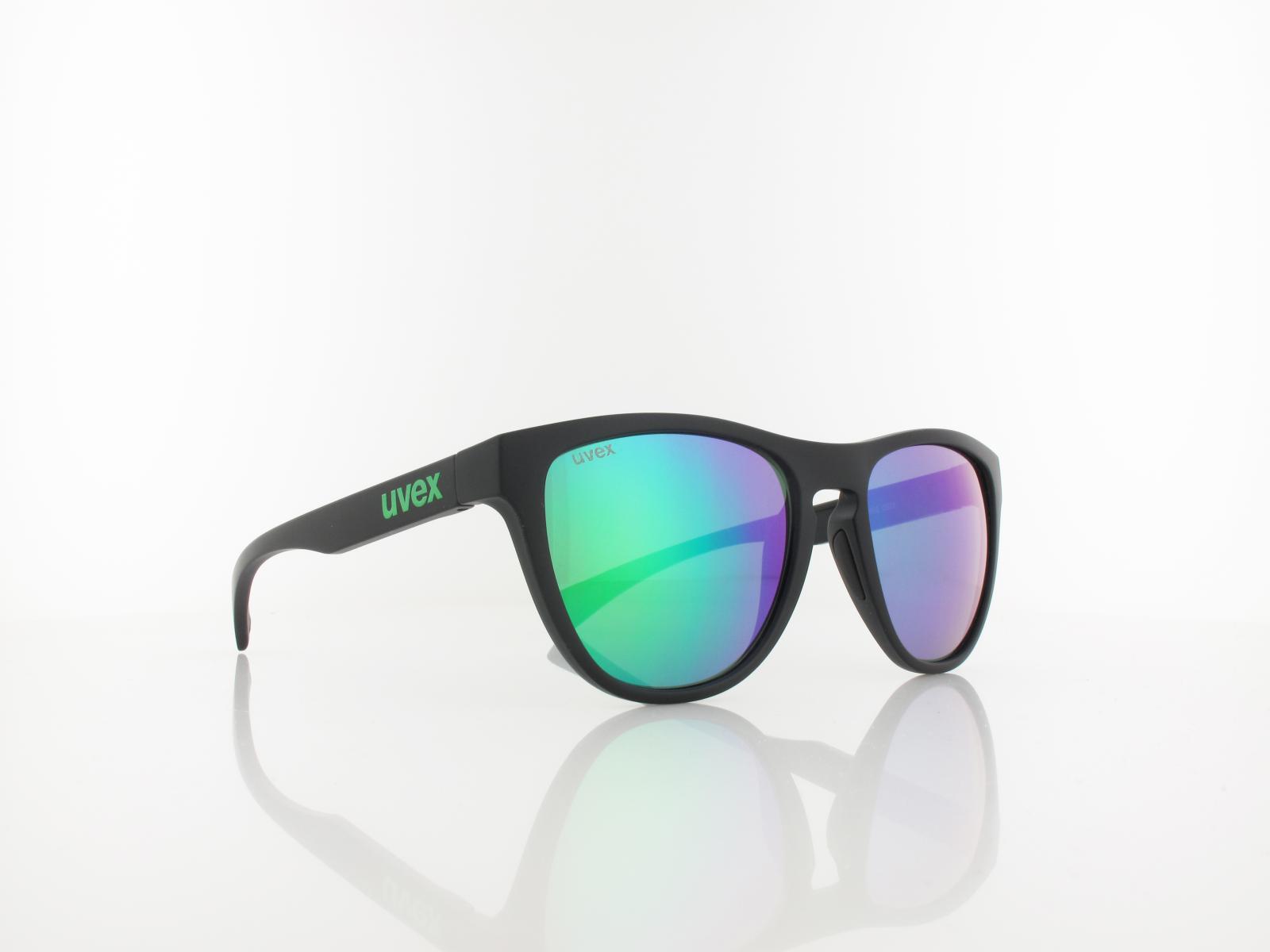UVEX | esntl spirit S533062 2216 55 | black matt / mirror green