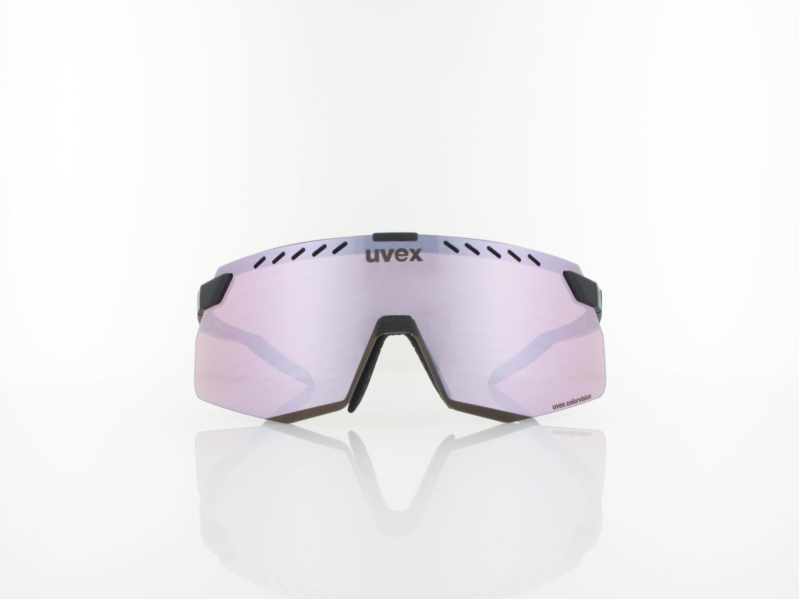 UVEX | pace stage S CV S533073 2281 140 | black matt / colorvision mirror pink
