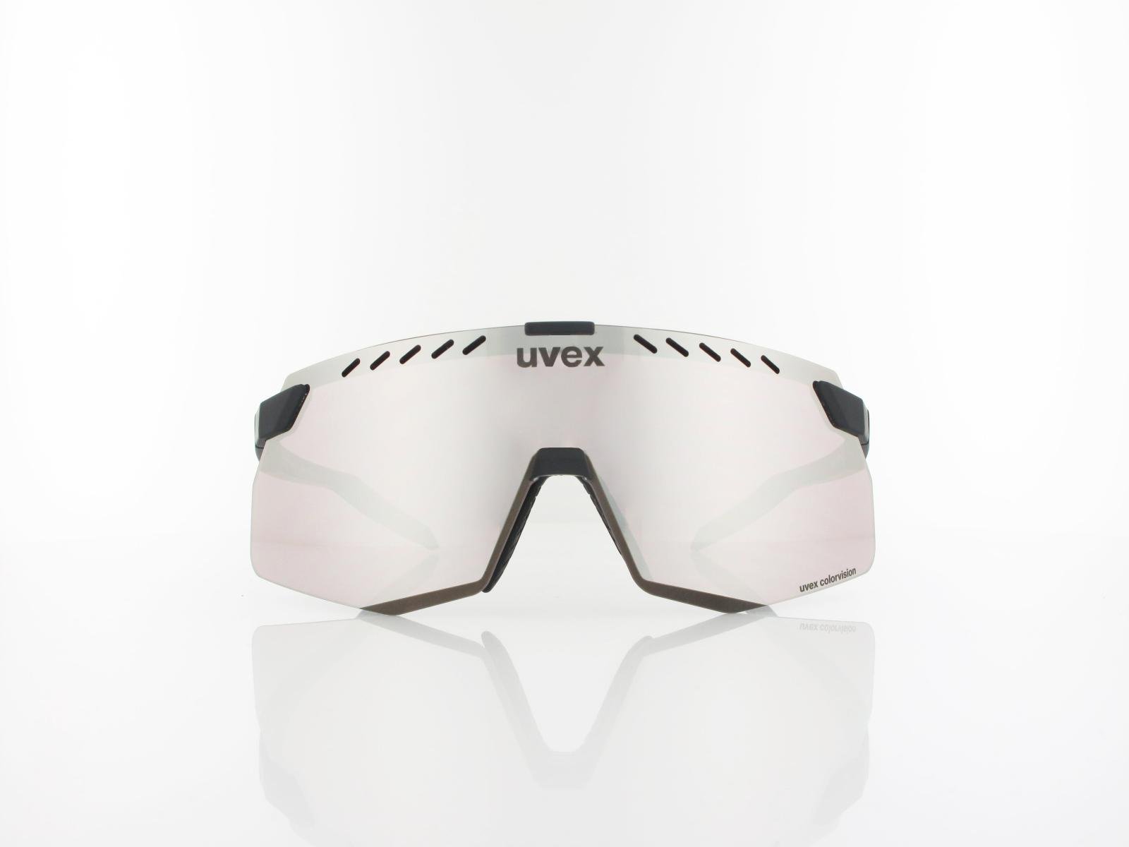UVEX | pace stage S CV S533073 2284 140 | black matt / colorvision mirror silver
