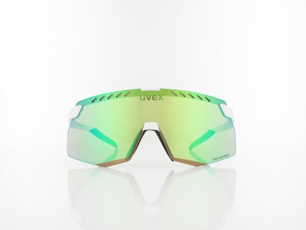 UVEX | pace stage S CV S533073 8886 140 | white matt / colorvision mirror green