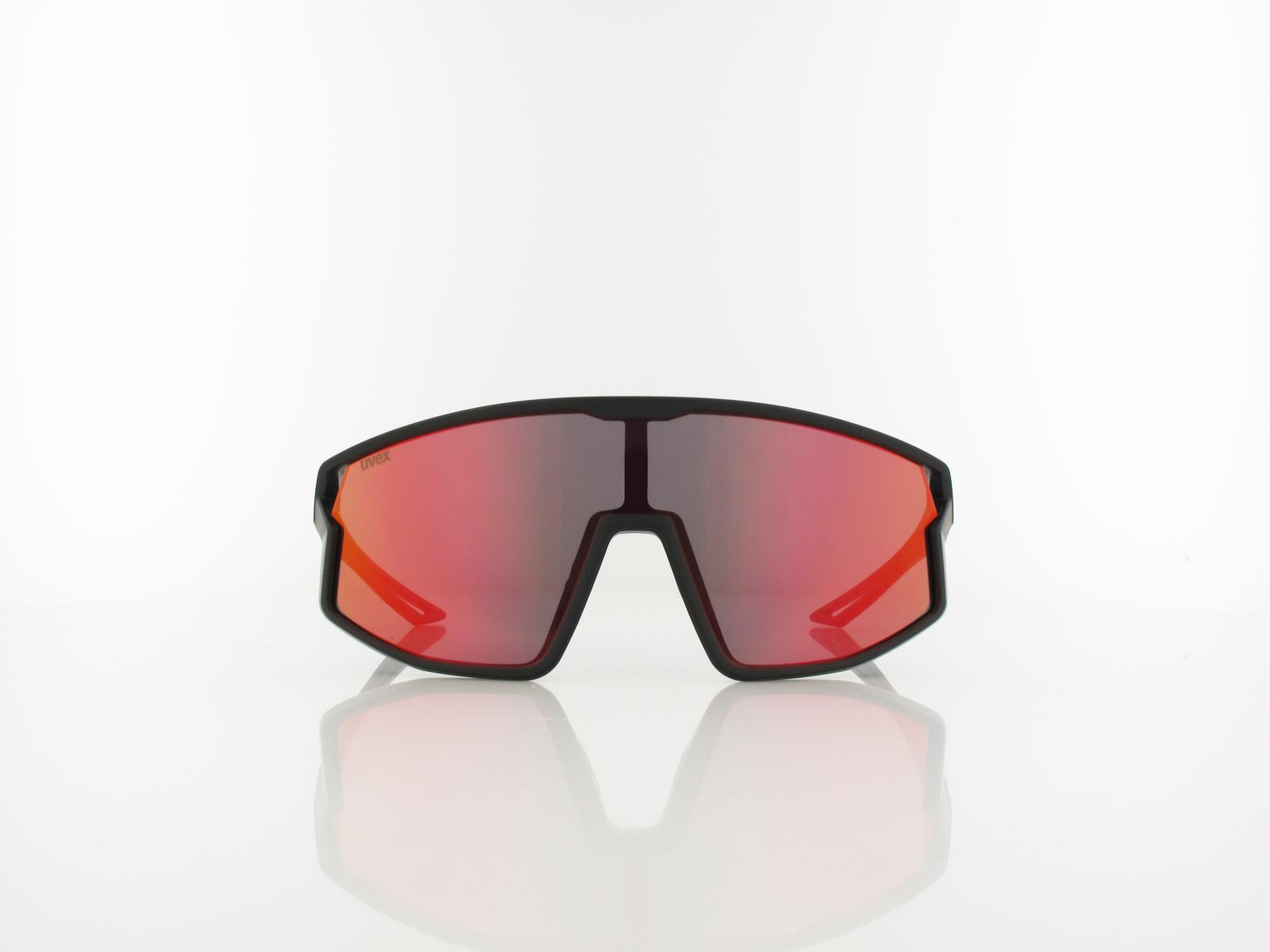 UVEX | skyryse jr. S533076 2216 125 | black matt / mirror red