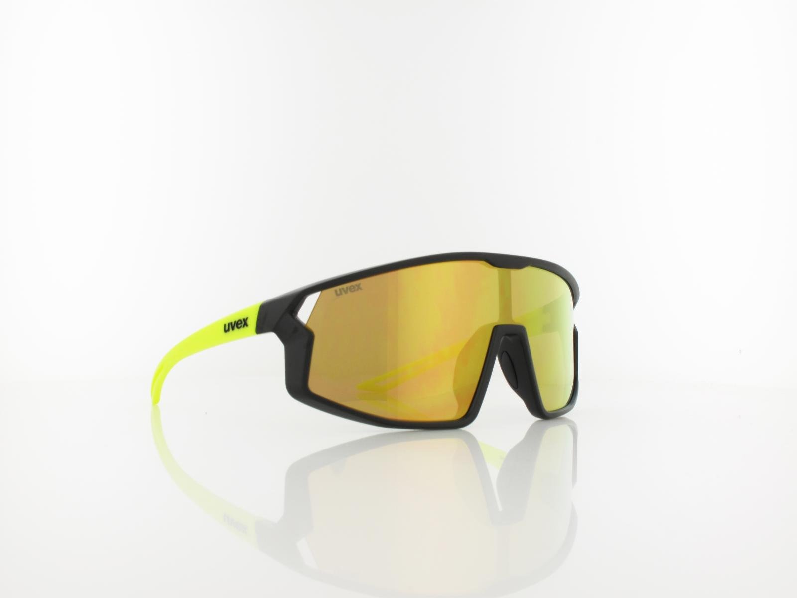 UVEX | skyryse jr. S533076 2616 125 | black-yellow matt / mirror yellow