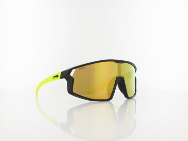 UVEX | skyryse jr. S533076 2616 125 | black-yellow matt / mirror yellow