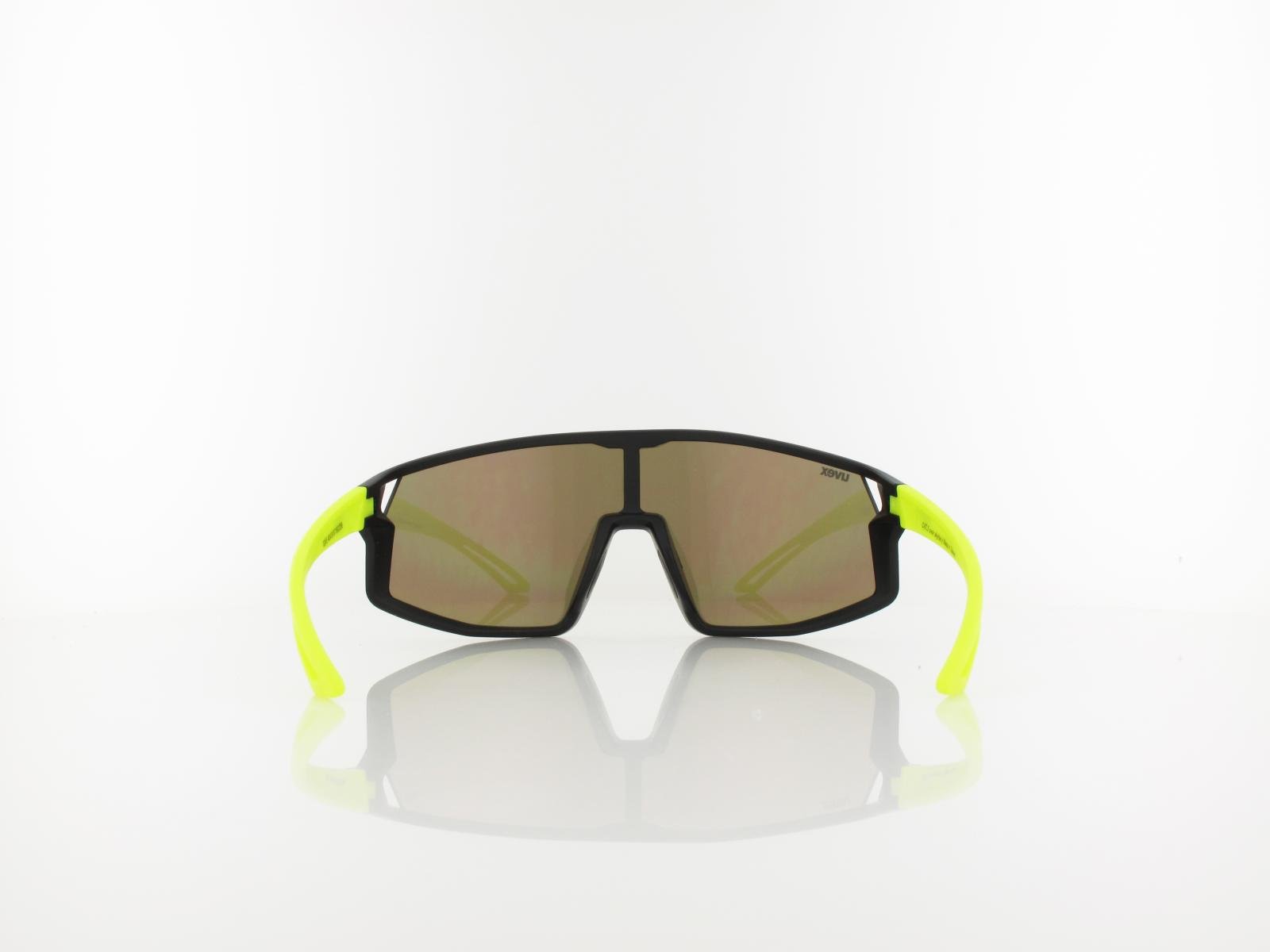UVEX | skyryse jr. S533076 2616 125 | black-yellow matt / mirror yellow