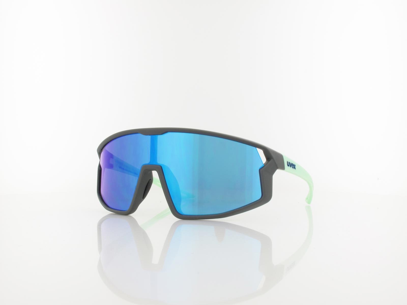 UVEX | skyryse jr. S533076 5716 125 | grey-green matt / mirror blue
