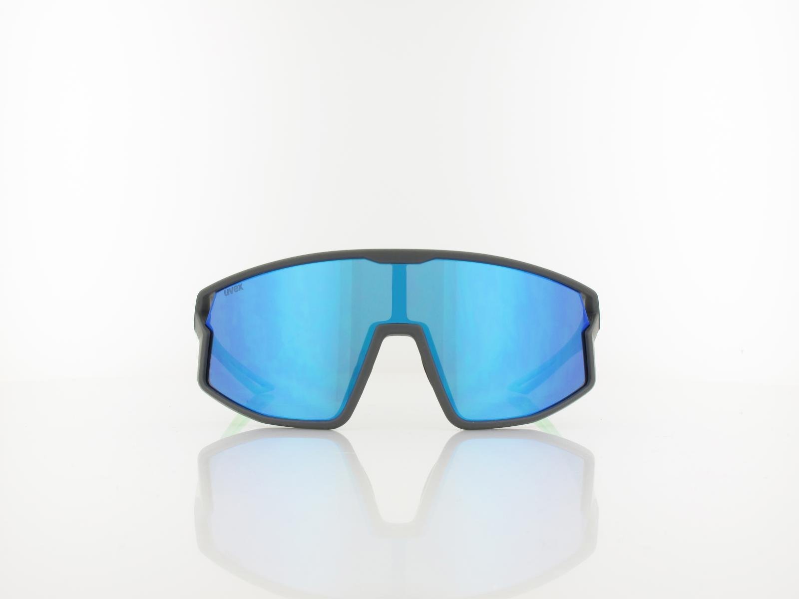 UVEX | skyryse jr. S533076 5716 125 | grey-green matt / mirror blue
