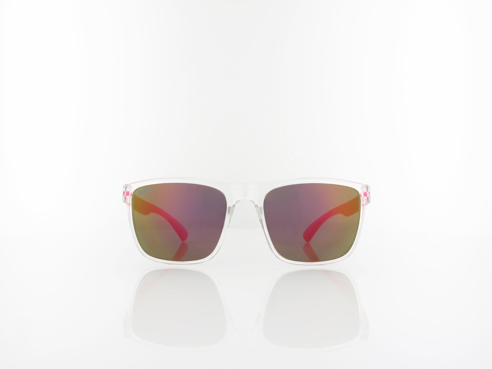 UVEX | rookie S533077 9316 50 | clear pink / mirror pink