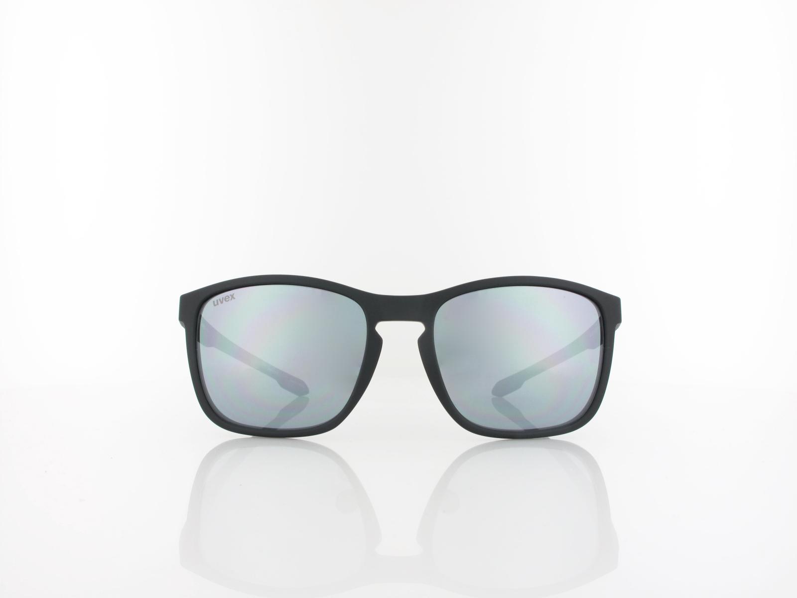 UVEX | lgl 52 S533078 2216 55 | black matt / mirror silver