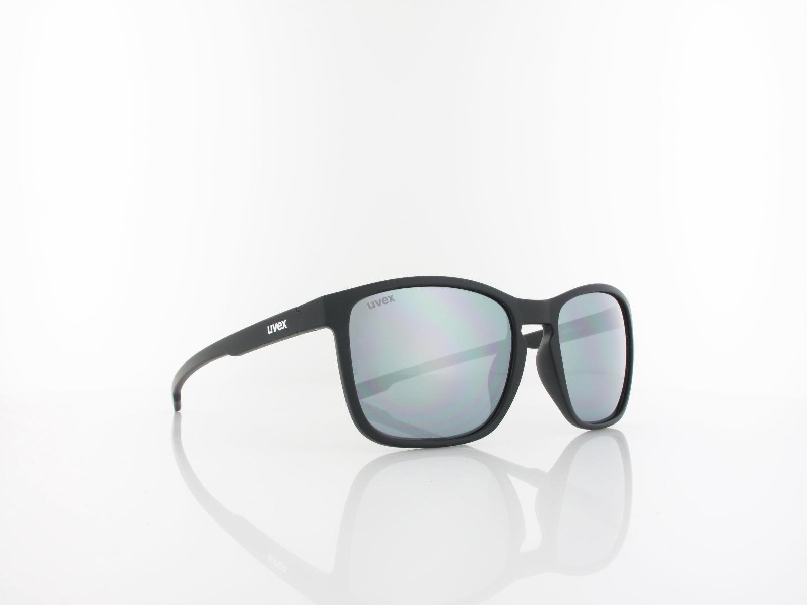 UVEX | lgl 52 S533078 2216 55 | black matt / mirror silver