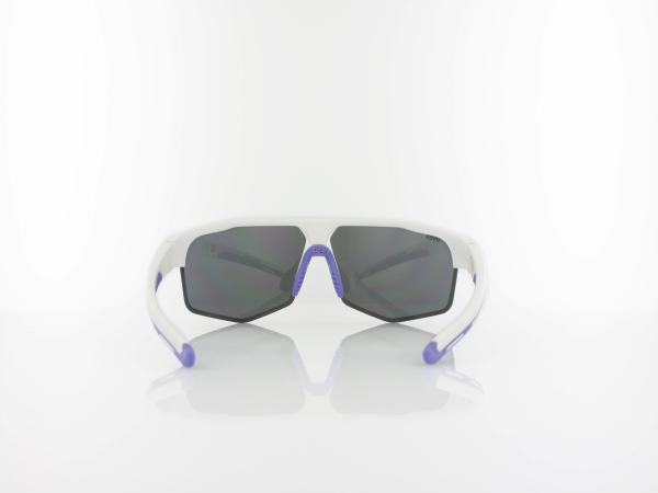 UVEX | axos set S533081 8416 70 | white matt / mirror purple - clear