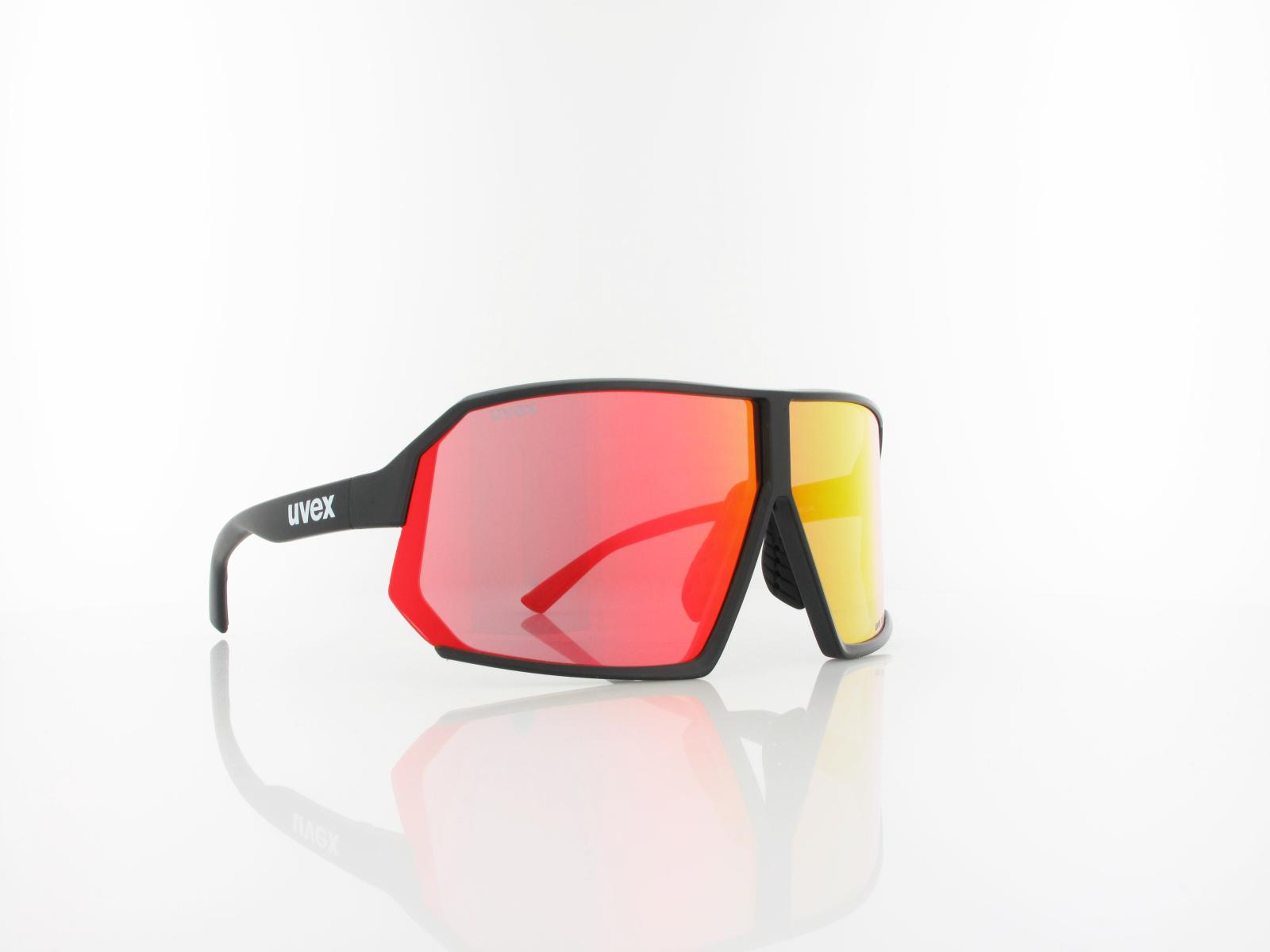 UVEX | sportstyle 237 CV S533086 2287 75 | black matt / colorvision mirror red