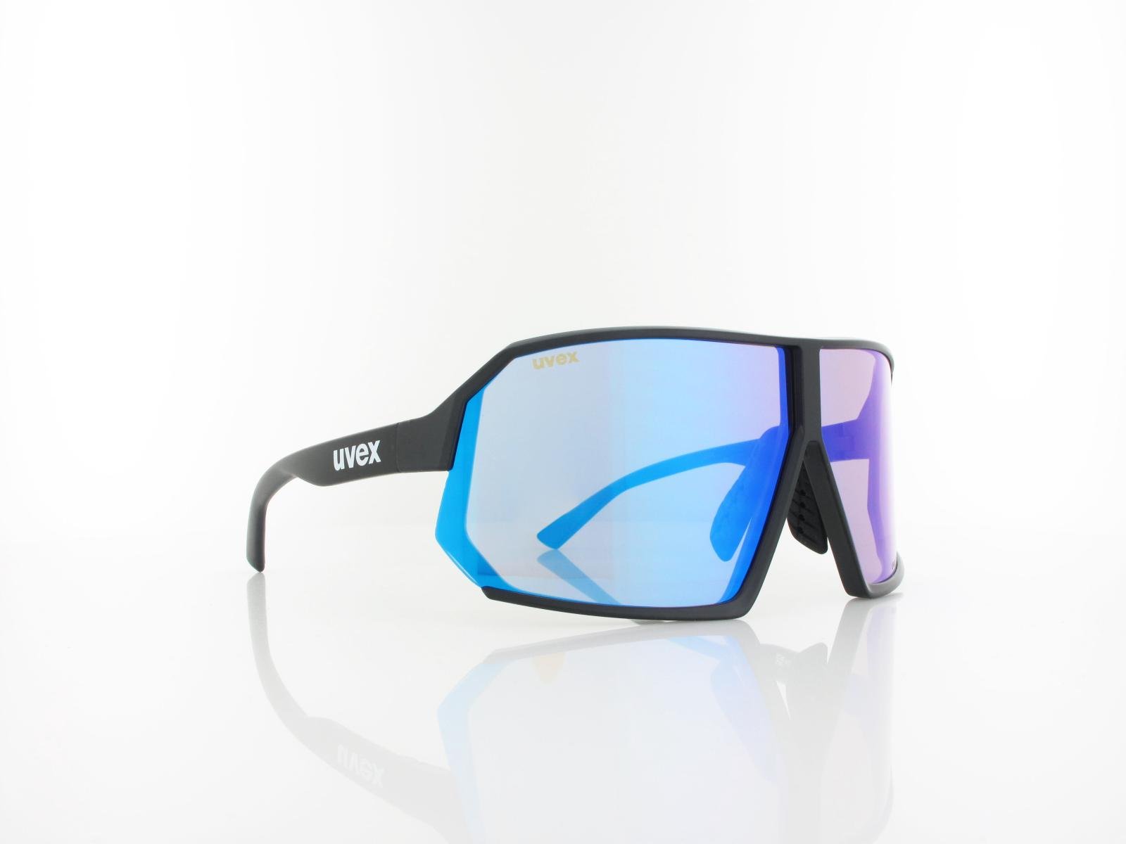UVEX | sportstyle 237 CV S533086 2288 75 | black matt / colorvision mirror blue