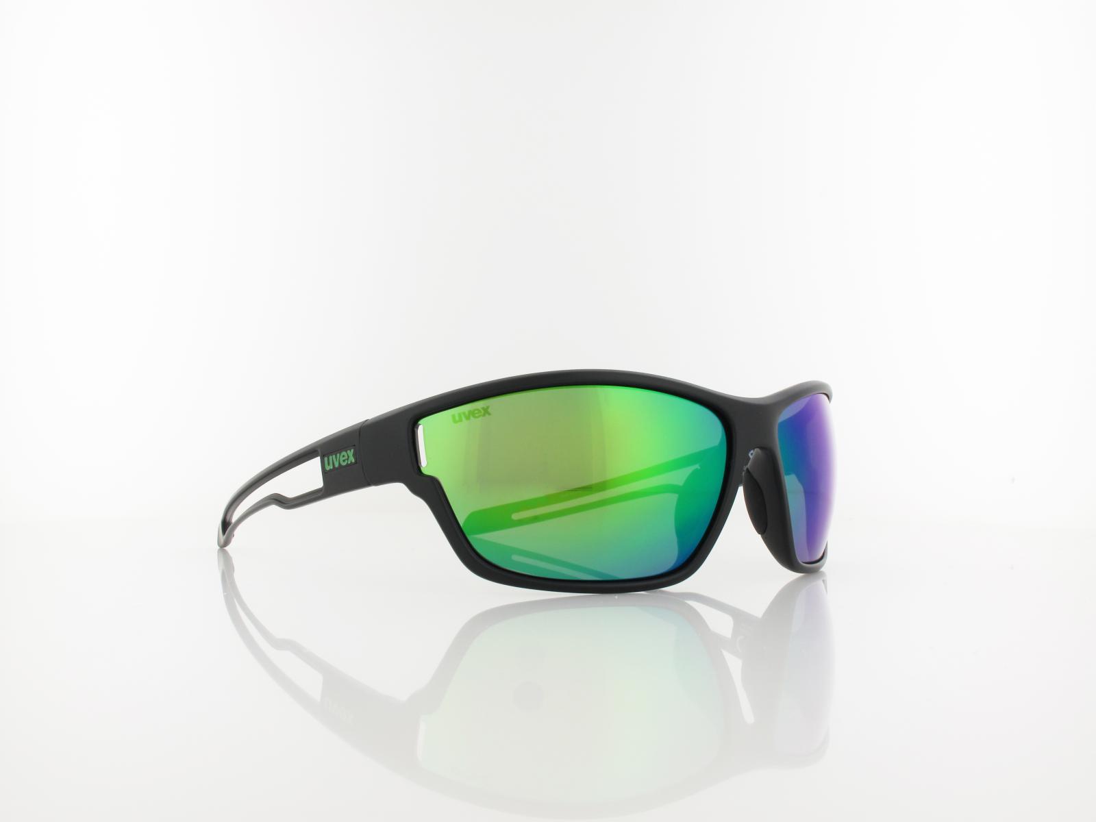 UVEX | sportstyle 806 S533087 2215 65 | black matt / mirror green