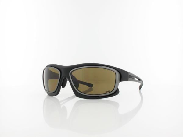 UVEX | RXd 4000 9002 1214 59 | black matt gun matt / brown