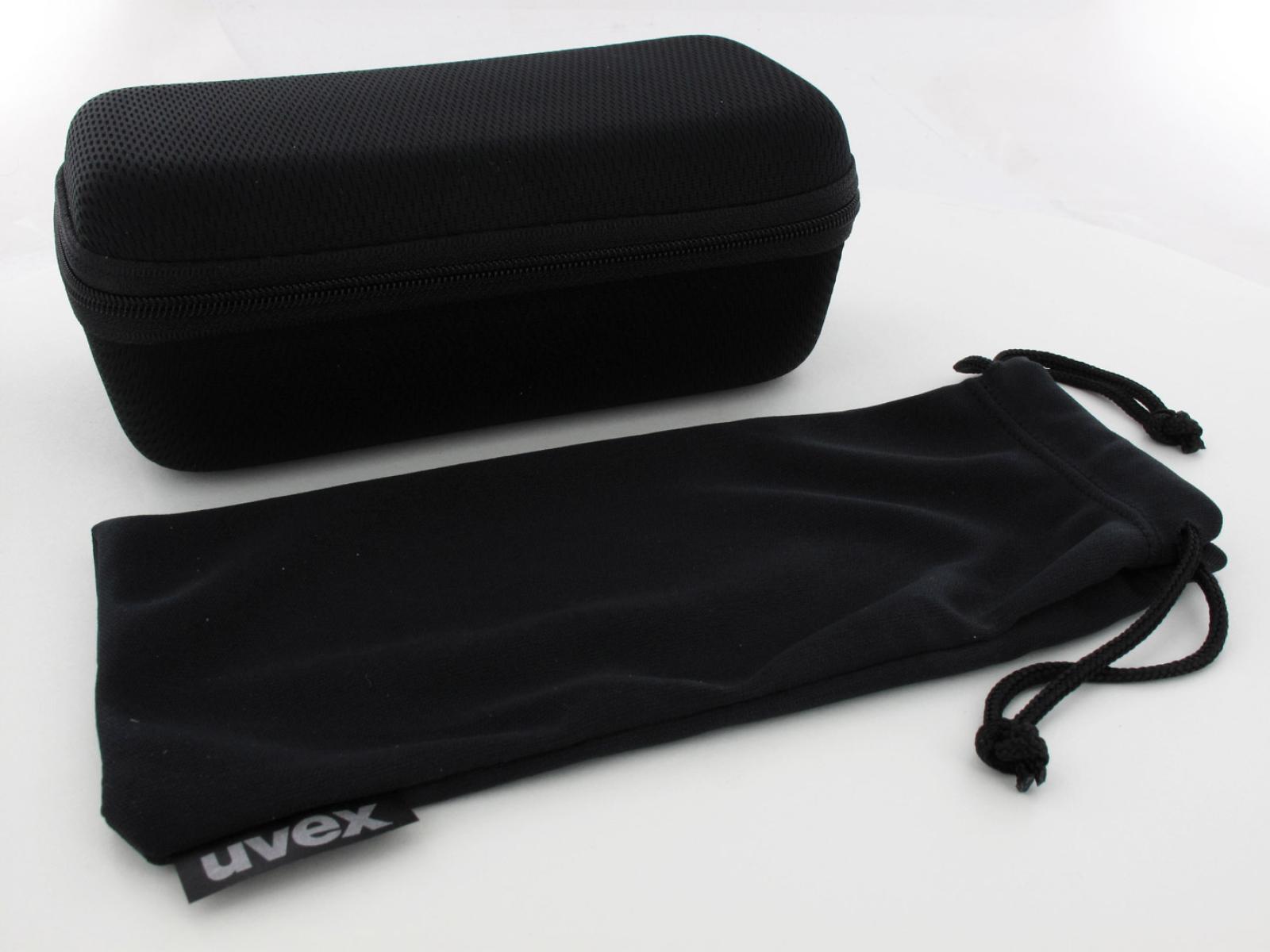 UVEX | RXd 4007 V 9064 7200 57 | khaki matt / variomatic grau - red mirror