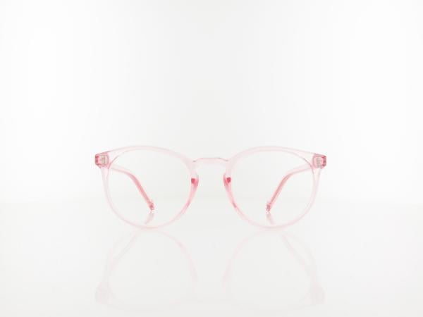 Brilando | HMR55B Fertiglesebrille | clear pink | +2,00