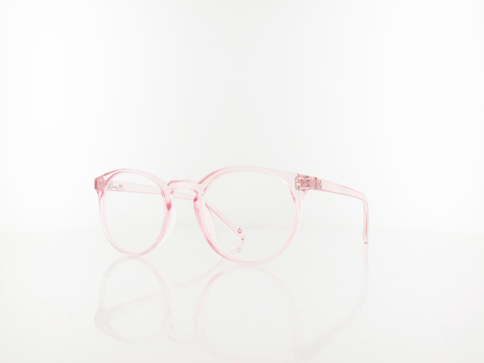 Brilando | HMR55B Fertiglesebrille | clear pink | +2,50