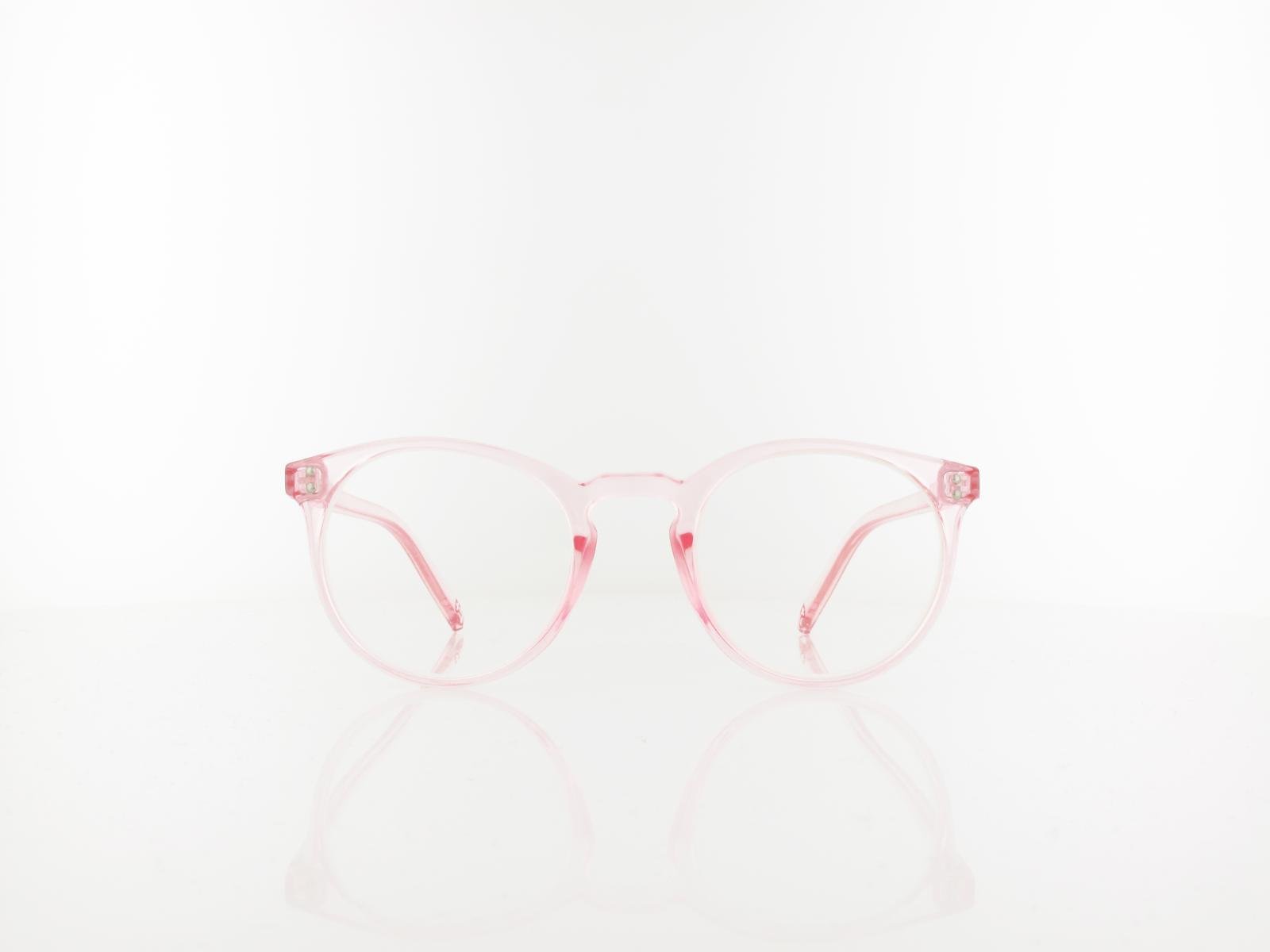 Brilando | HMR55B Fertiglesebrille | clear pink | +3,00