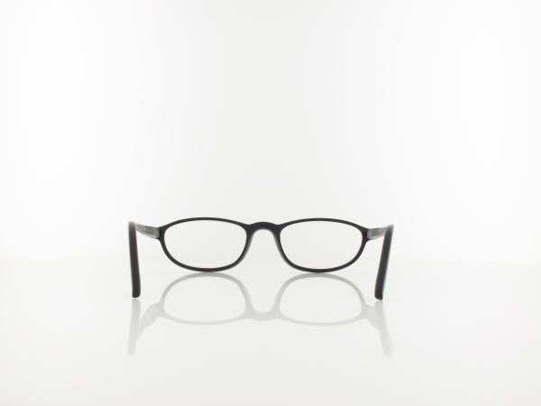 Brilando | HMR57 Fertiglesebrille | matt black | +3,50