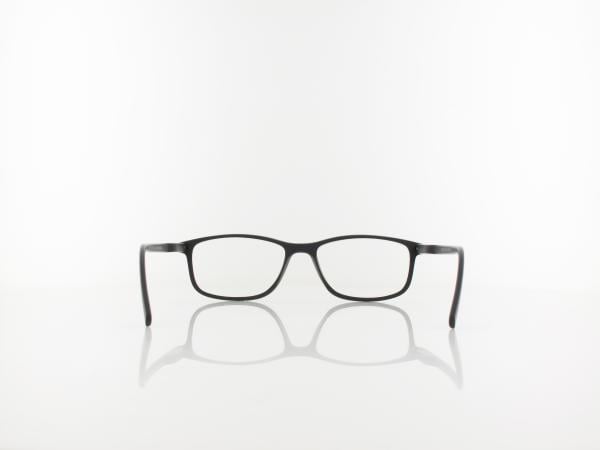 Brilando | MR51 Fertiglesebrille | matt black | +3,50