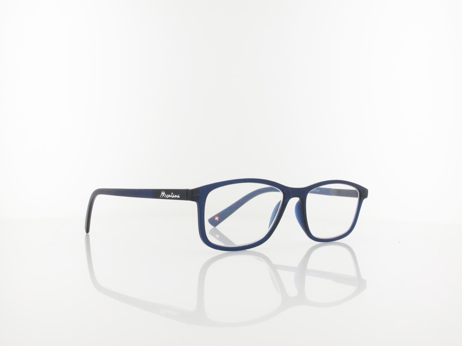 Brilando | MR51A Fertiglesebrille | matt blue | +2,00