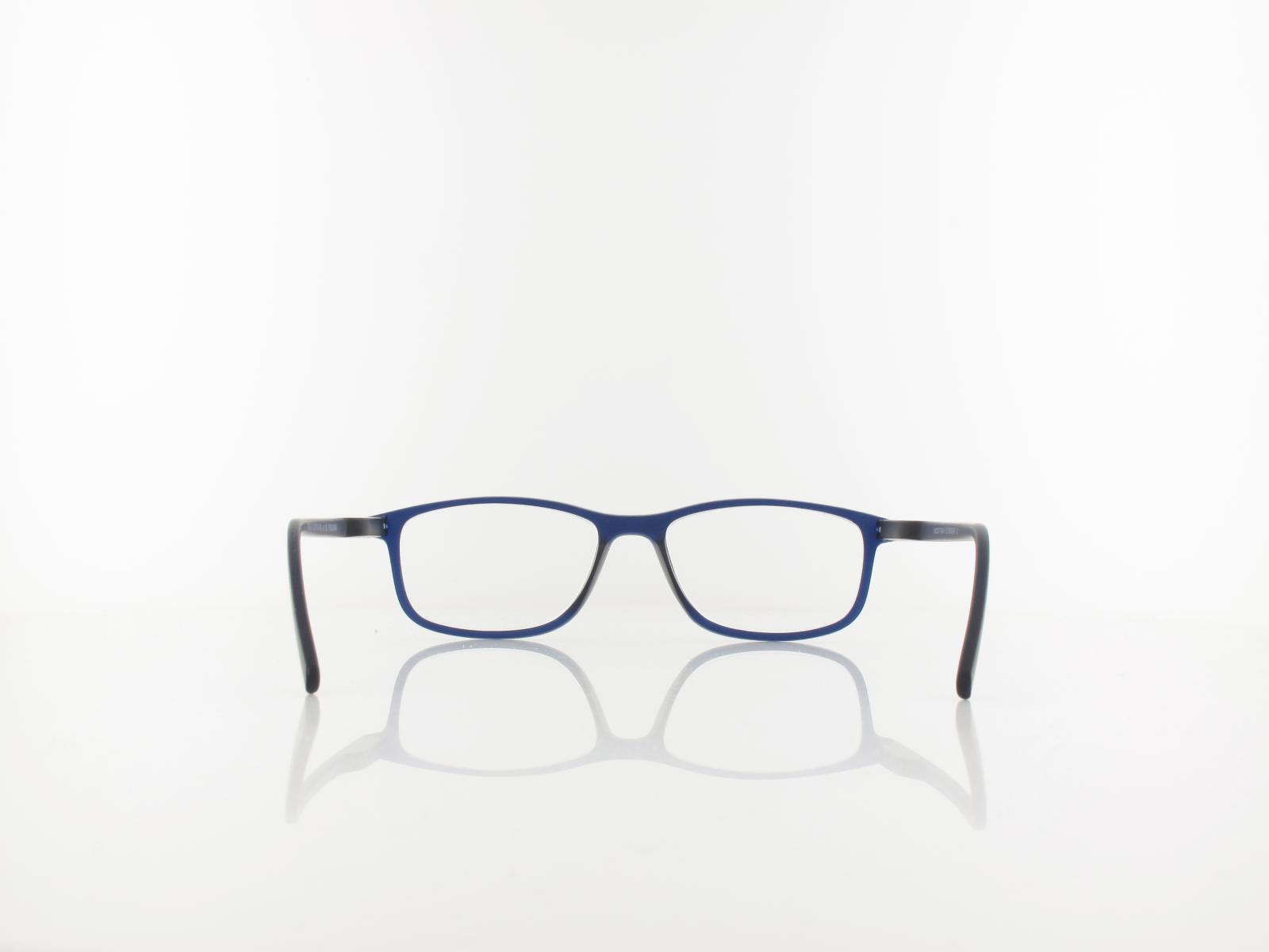 Brilando | MR51A Fertiglesebrille | matt blue | +2,00