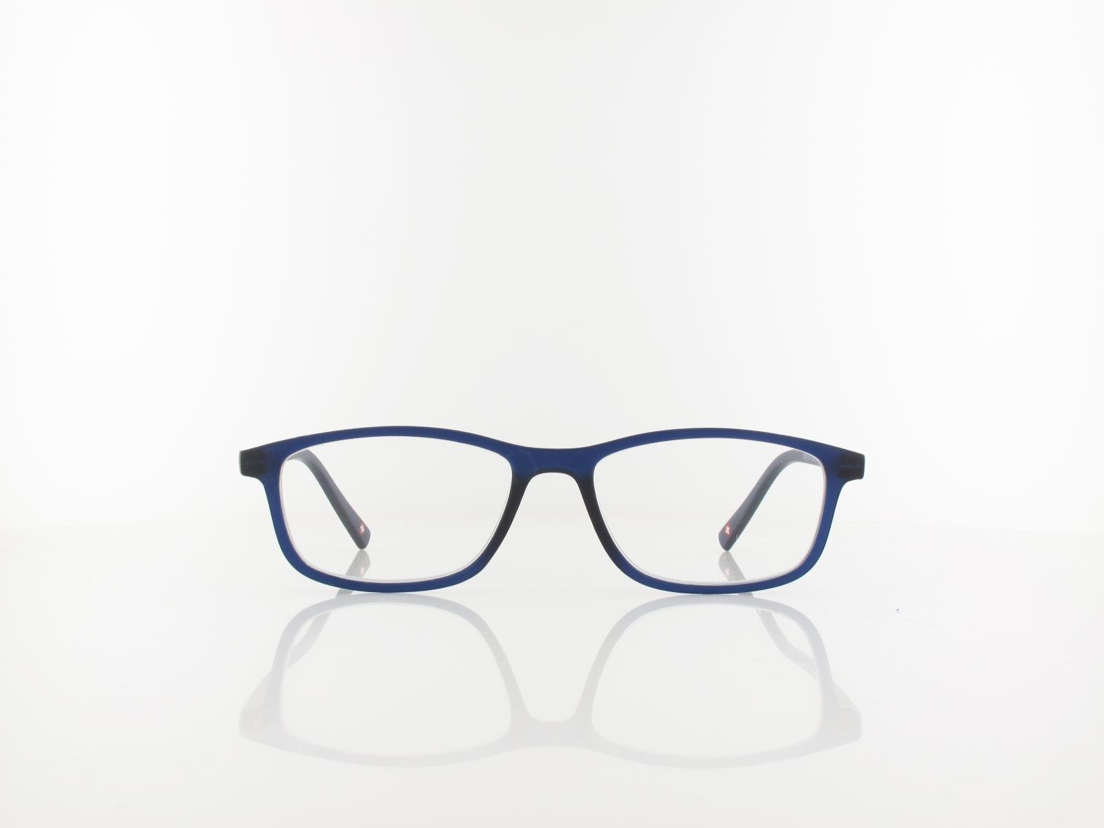Brilando | MR51A Fertiglesebrille | matt blue | +3,00