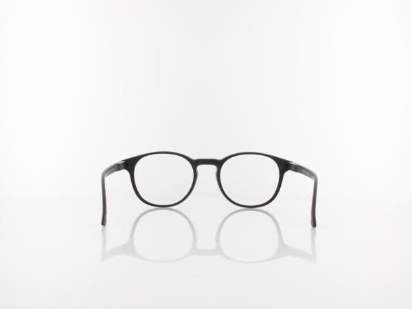 Brilando | MR52 Fertiglesebrille | matt black | +3,50