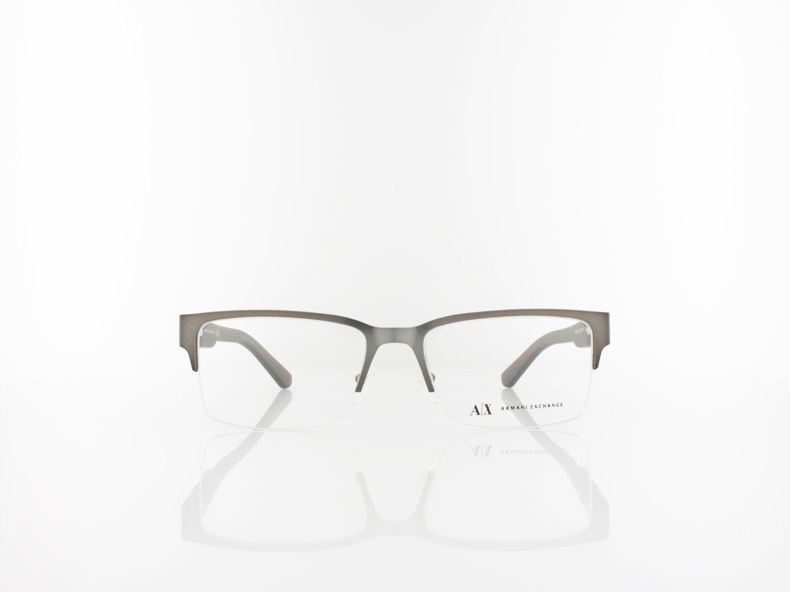 Armani Exchange | AX1014 6060 53 | matte gunmetal