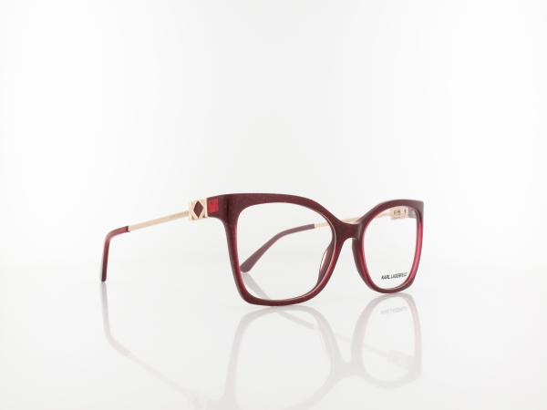 Karl Lagerfeld | KL6026 616 54 | red glitter
