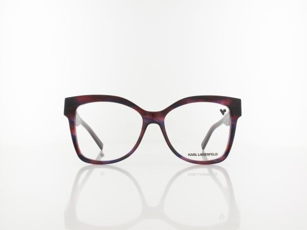 Karl Lagerfeld | KL6149 512 55 | striped wine purple