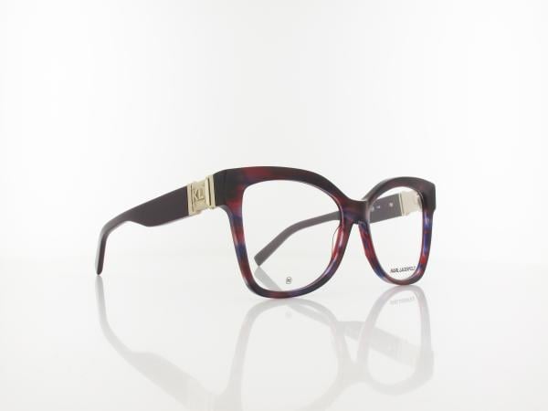 Karl Lagerfeld | KL6149 512 55 | striped wine purple