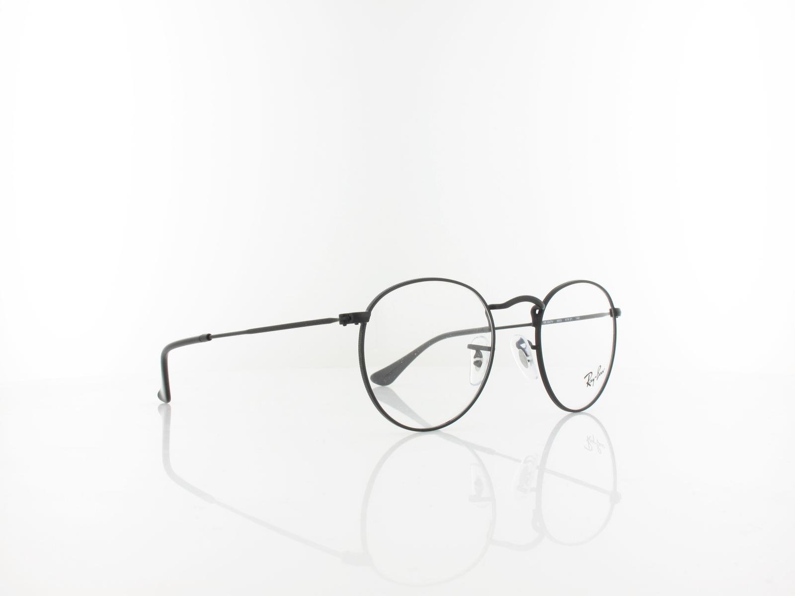 Ray Ban | Round Metal RX3447V 2503 47 | matte black