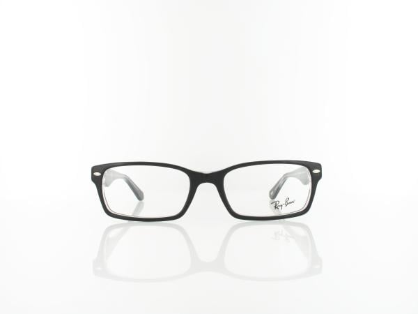 Ray Ban | RX5206 2034 54 | top black on transparent