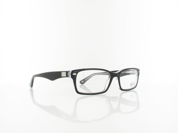 Ray Ban | RX5206 2034 54 | top black on transparent