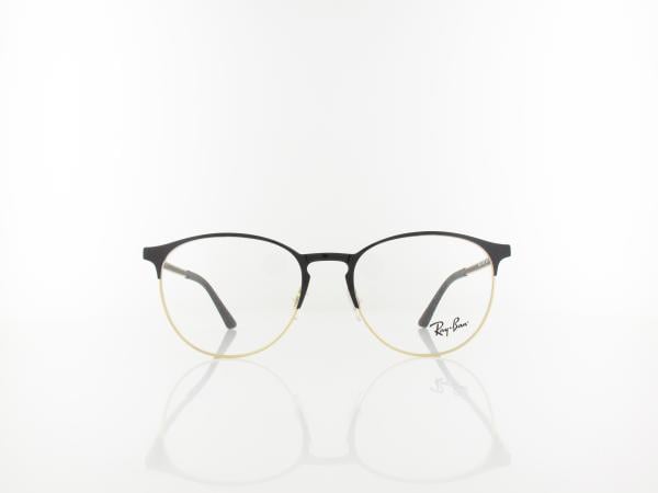 Ray Ban | RX6375 2890 53 | gold top in black
