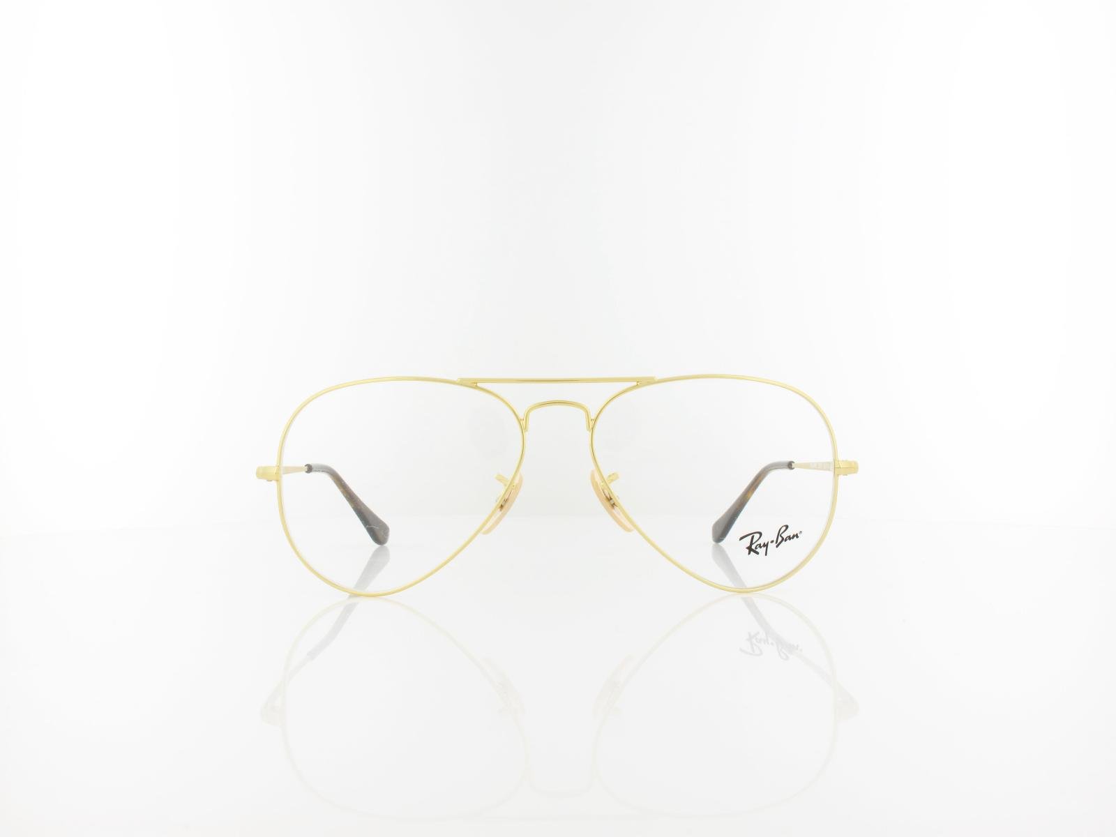 Ray Ban | Aviator RX6489 2500 55 | gold
