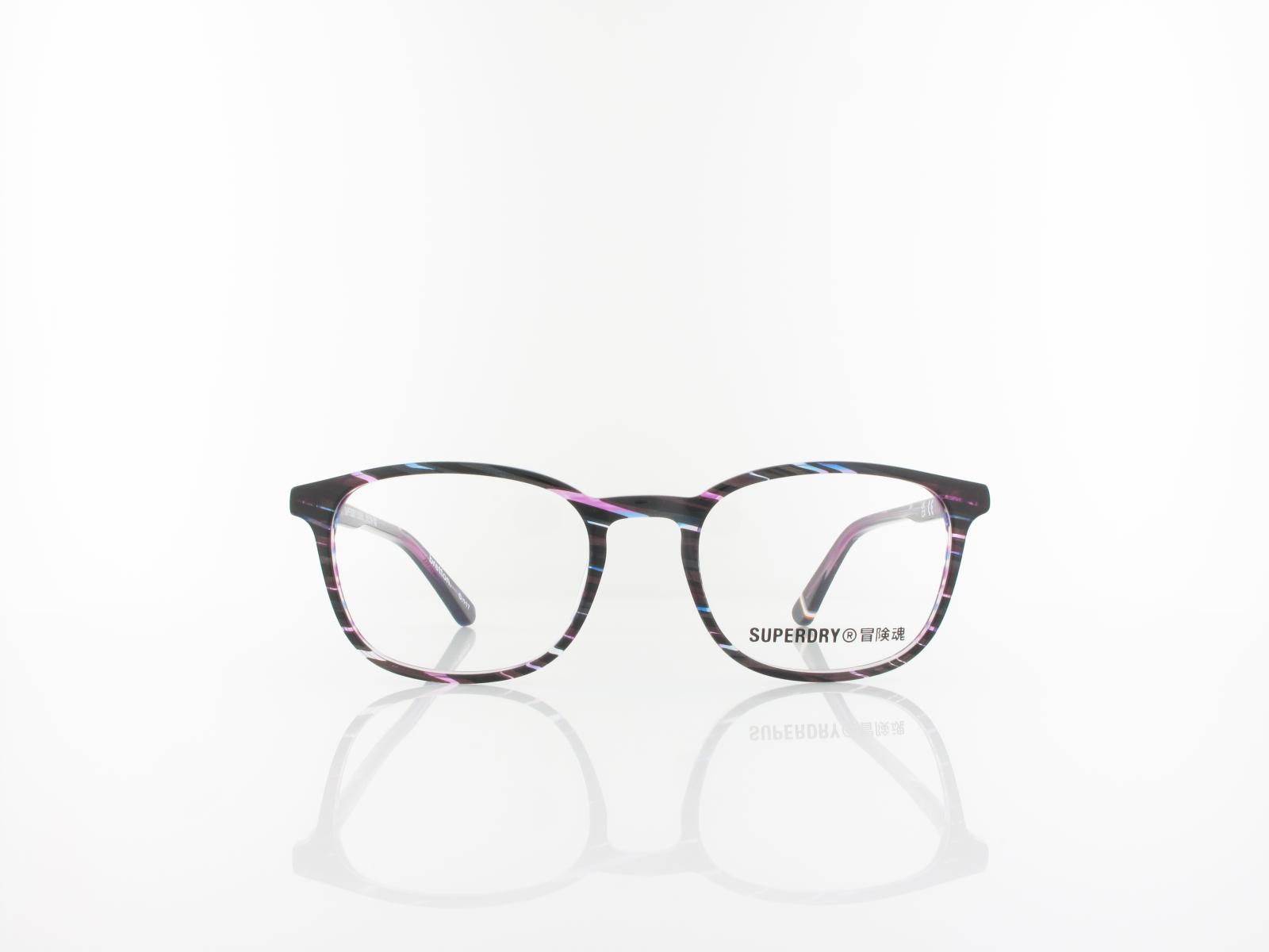 Superdry | Bretton 117 51 | black purple stripe