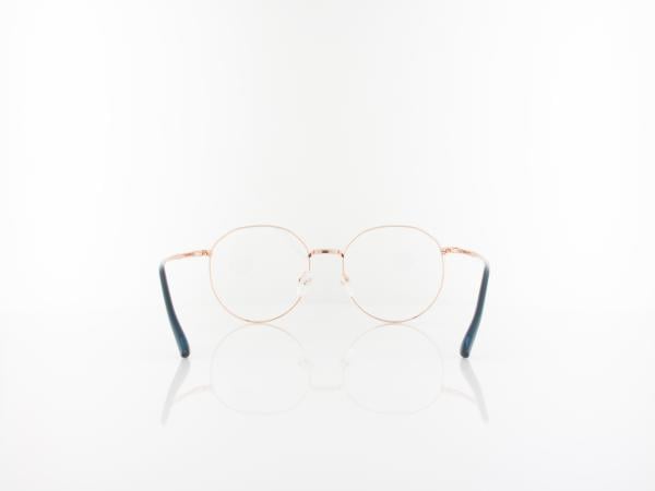 Brilando | 903 C 52 | rosegold samtig blau